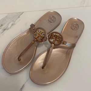 Size 8 Tory Burch Sandals - Rose Gold